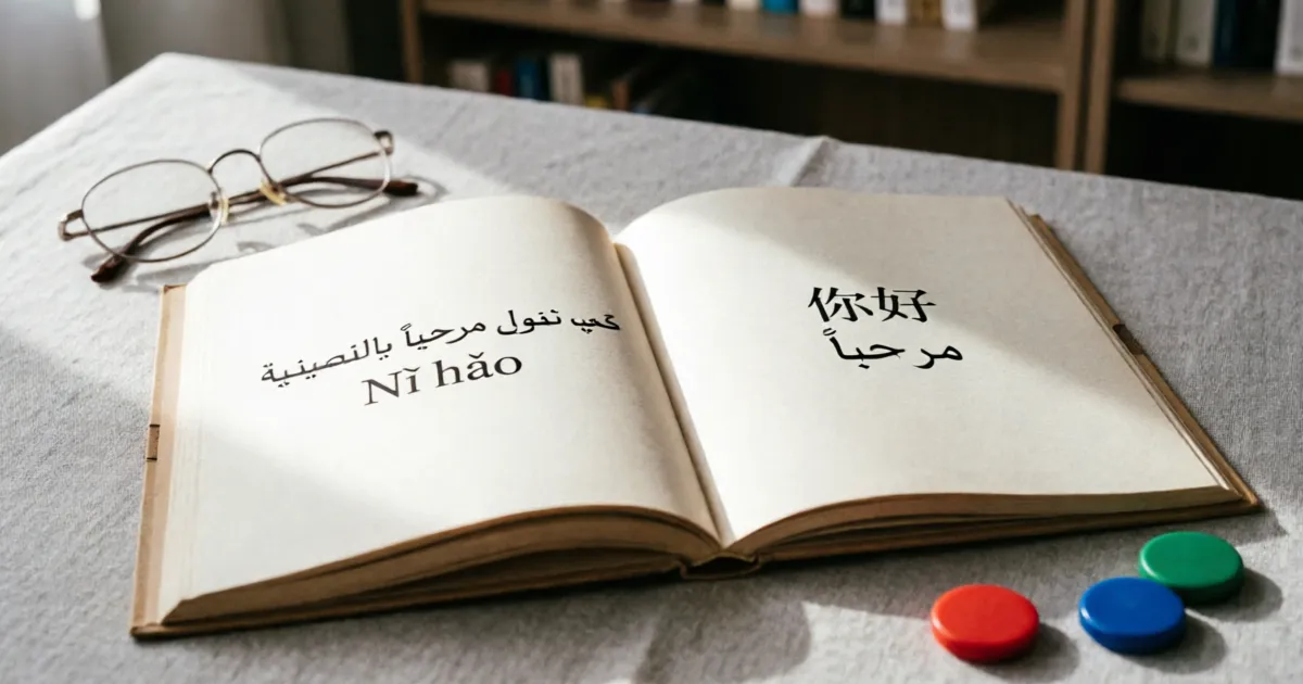 كيف تقول مرحباً بالصينية: دليل نطق التحيات الأساسية في الماندرين