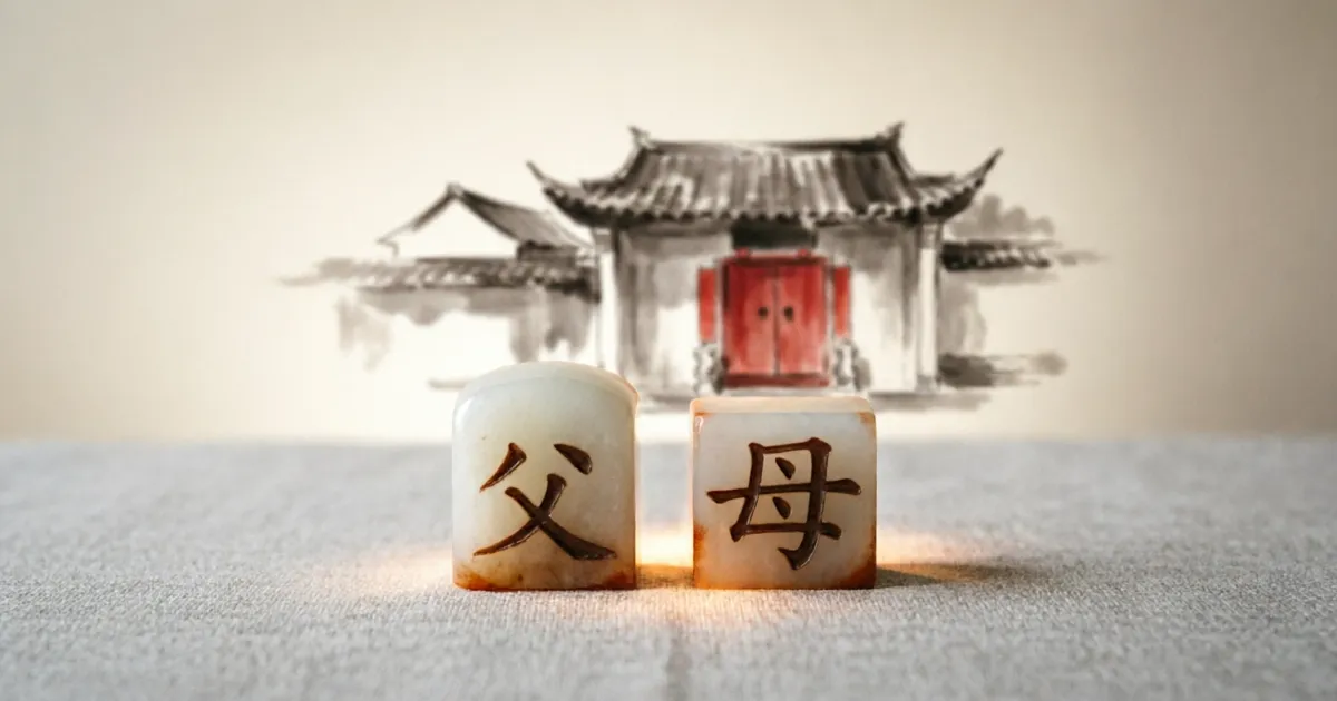 중국어로 아버지와 어머니 부르는 법: bàba, māma, fùqīn, mǔqīn