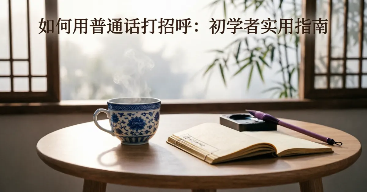 Cómo decir hola en mandarín: guía práctica para principiantes