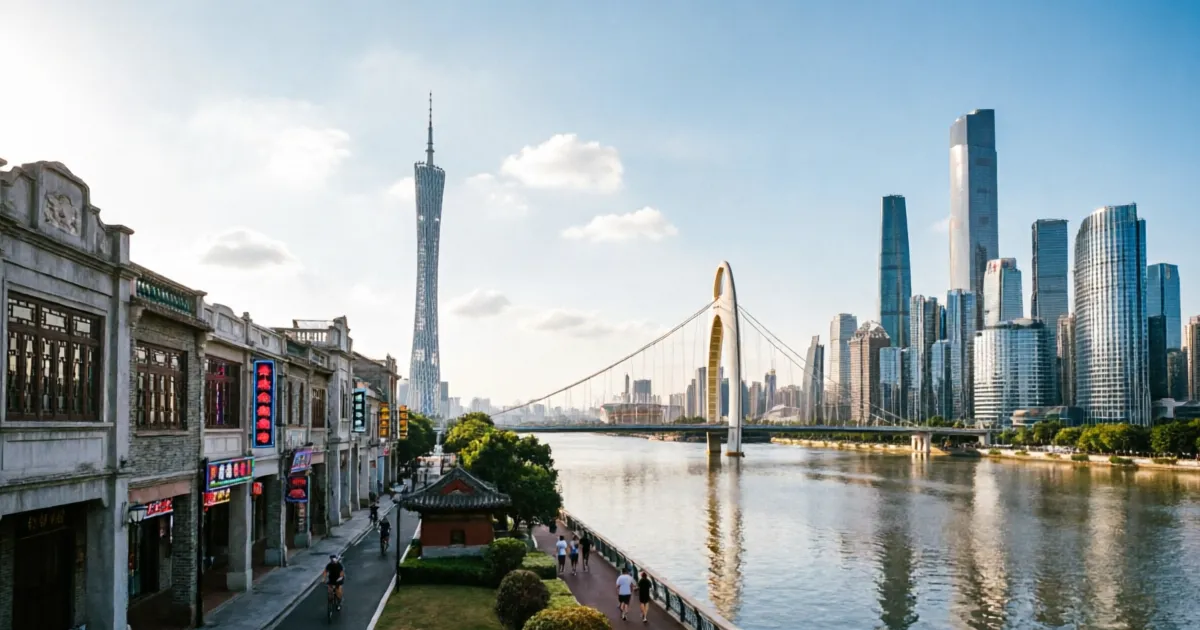 Guangzhou: Lebendige Metropole am Perlfluss mit 2200-jähriger Geschichte