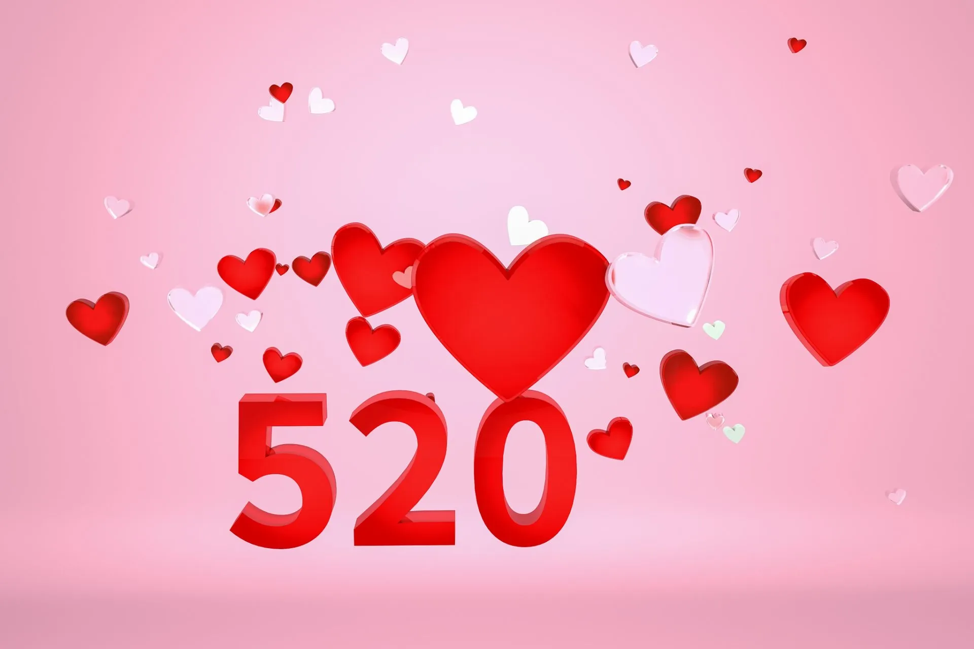 520 means 'I love you' in Chinese internet slang, used as an unofficial Valentine's Day on May 20th