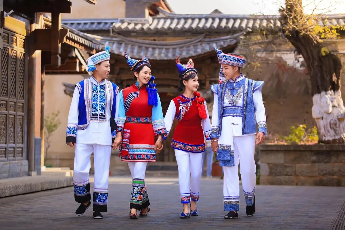 Miao ethnic minority traditional clothing