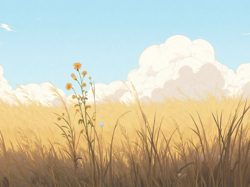 “Chinese idiom 风吹草动 (fēng chuī cǎo dòng) meaning ‘the wind moves the grass’; illustrating vigilance, alertness to small changes, and traditional Chinese military strategy; includes example sentences and cultural explanation for Chinese learners.”