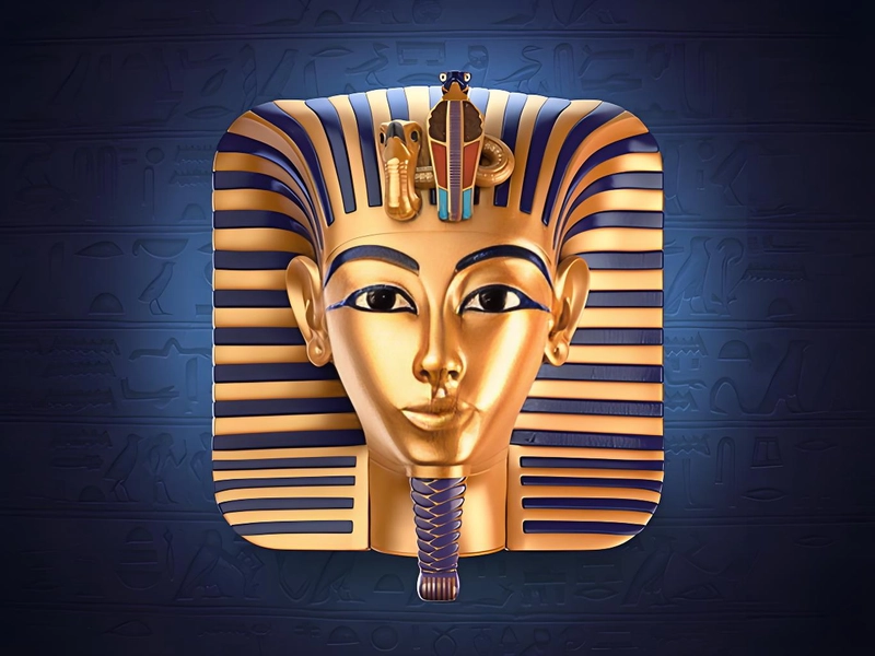 The gold mask of Tutankhamun, not just a pharaoh's face, but a civilization's ultimate vision of eternity.