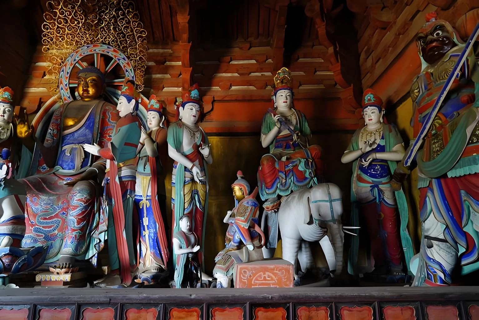 East Hall of Foguang Temple - Tang Dynasty wooden structure