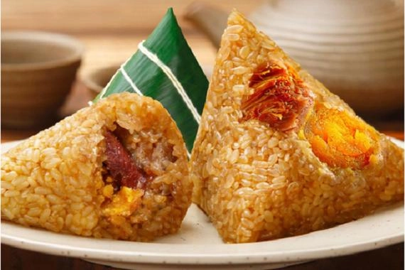 Jiaxing Zongzi - pyramid-shaped rice bundles with various fillings