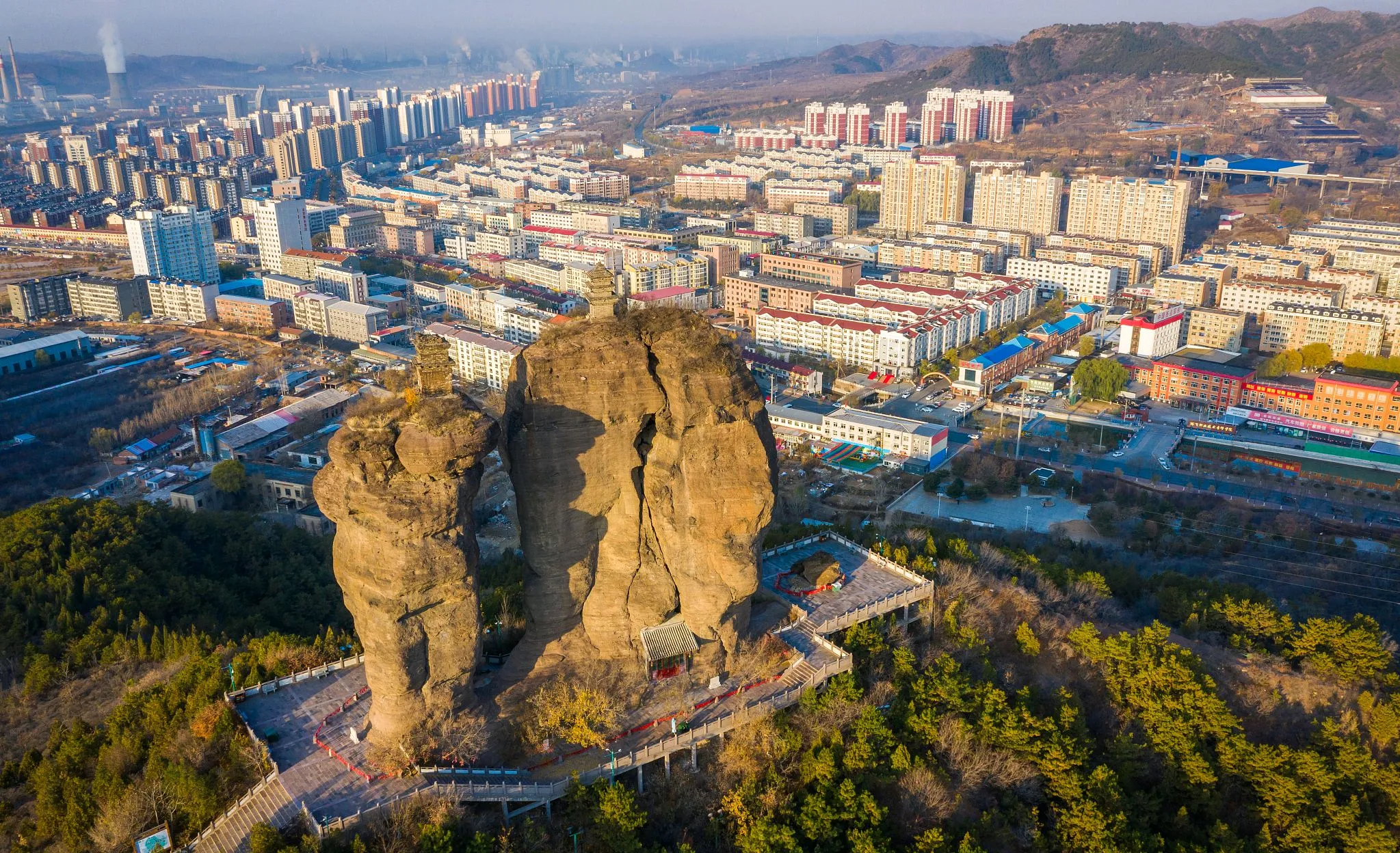 Chengde Mountain Resort with Eight Outer Temples and traditional architecture