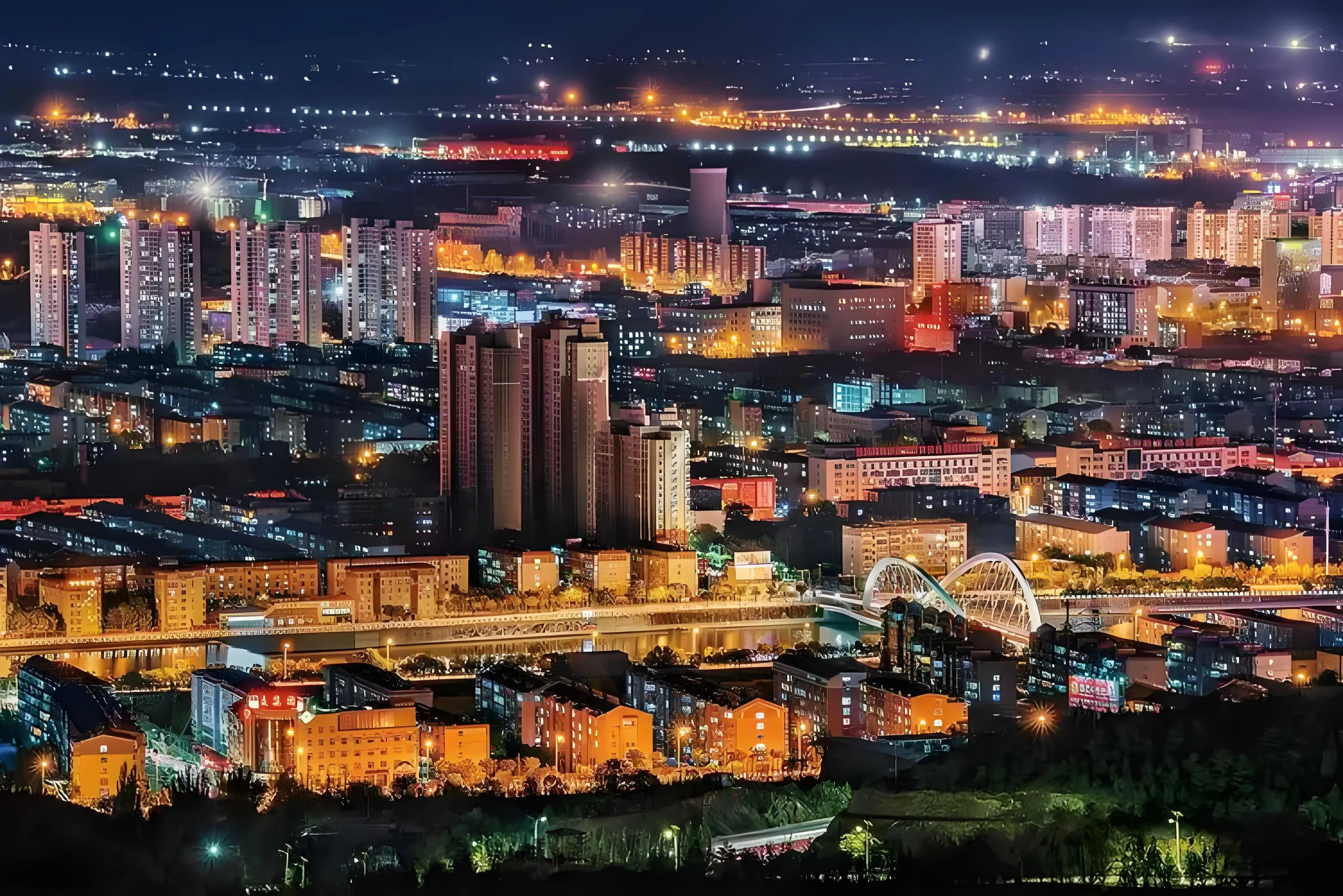Zhangjiakou with Dajing Gate and Chongli Winter Olympics ski resorts