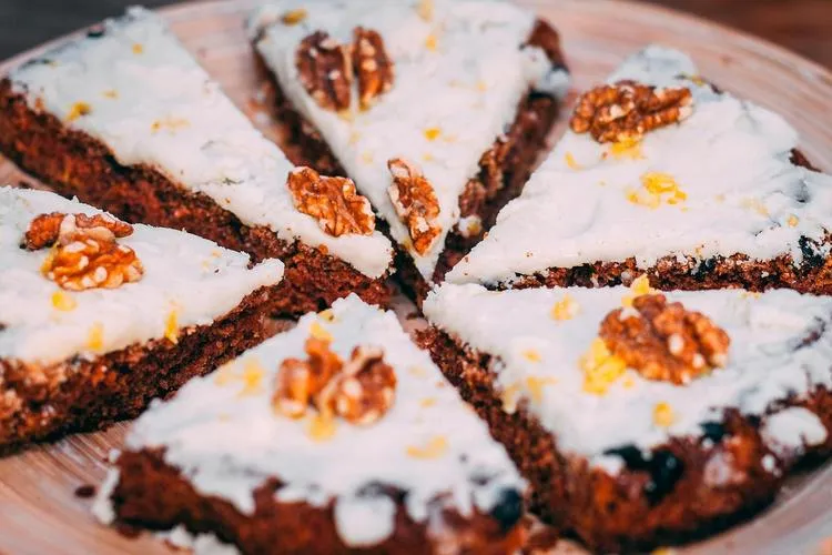 Traditional Chongyang festival cakes with layered design and decorative toppings