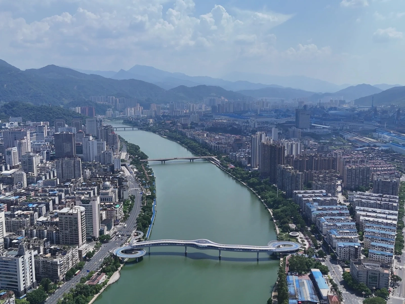 Lush mountains and clear rivers in Sanming, Fujian’s ecological heartland with deep Confucian heritage
