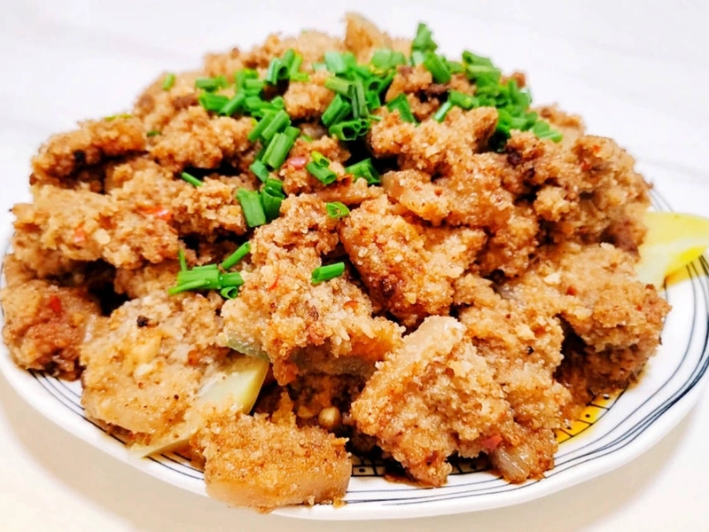 Fuzhou Steamed Pork with Rice Flour