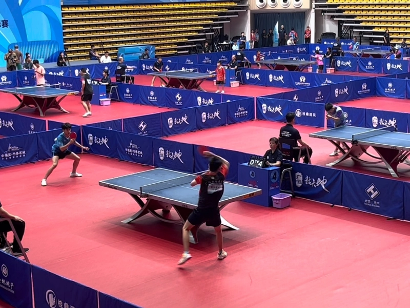 Provincial team athletes training in professional facilities