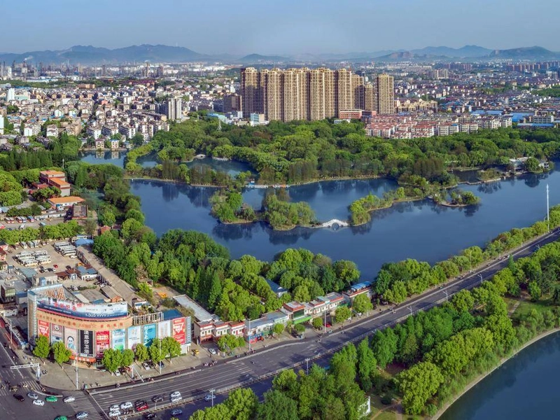 Anqing city with Yangtze River, historic temples, and Huangmei Opera cultural heritage