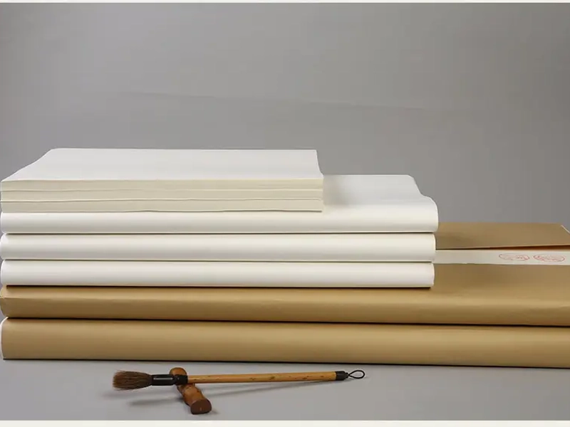 Xuanzhi paper made from high-quality plant fibers, used for calligraphy and painting