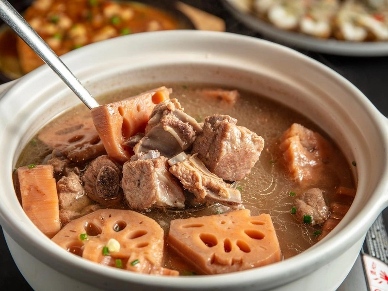 Pork Rib and Lotus Root Soup