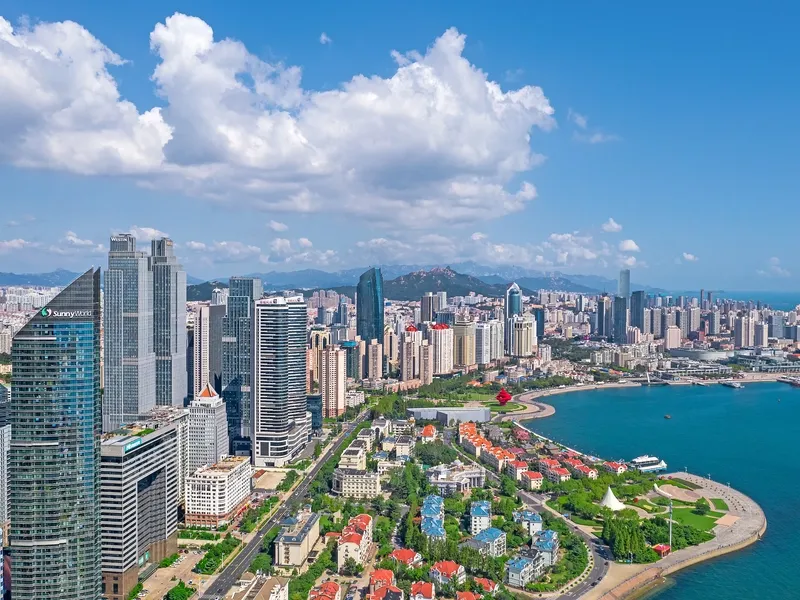 Beihai Silver Beach along the South China Sea with clear waters and sandy shores, highlighting its historic maritime significance