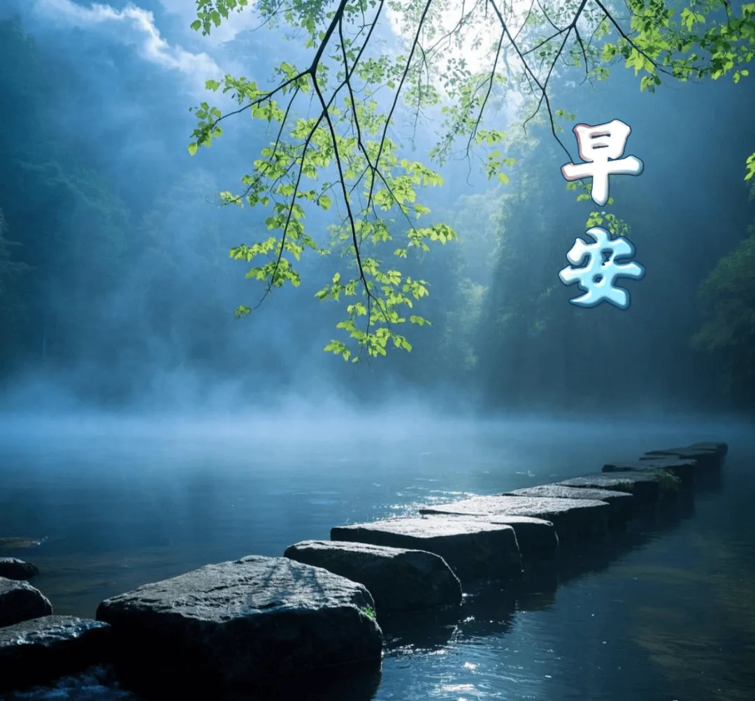 Illustration showing three ways to say good morning in Chinese: 早上好 (formal), 早安 (polite), and 早 (casual), with examples of usage in daily conversation and messages.