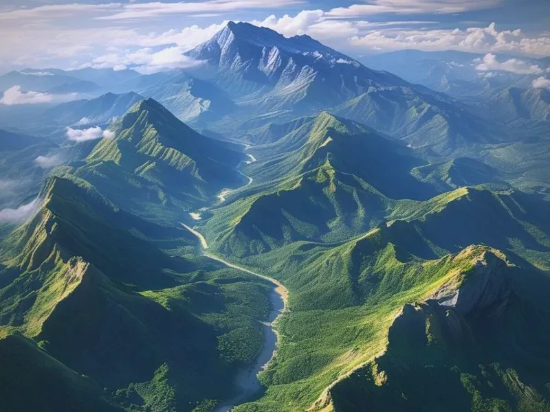 An academic illustration of traditional Chinese feng shui, showing the relationship between landscape forms, orientation, qi flow, yin-yang balance, and classical architectural and environmental principles. HLTM