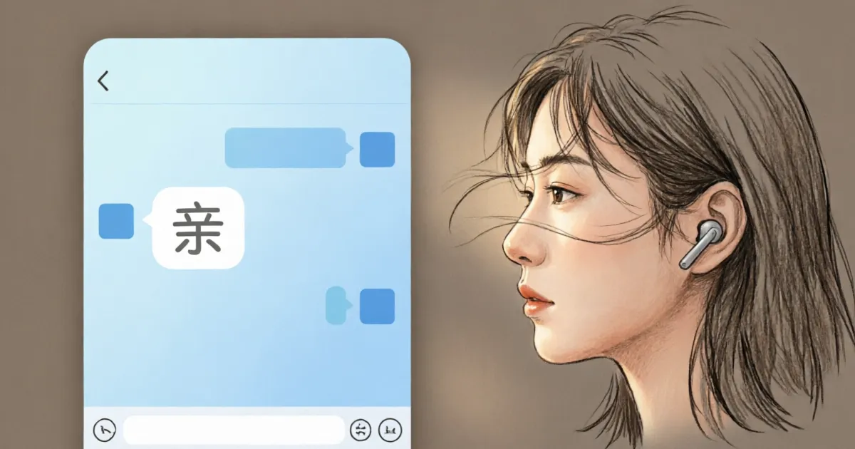 ¿Qué significa qīn 亲 en los chats de Taobao?