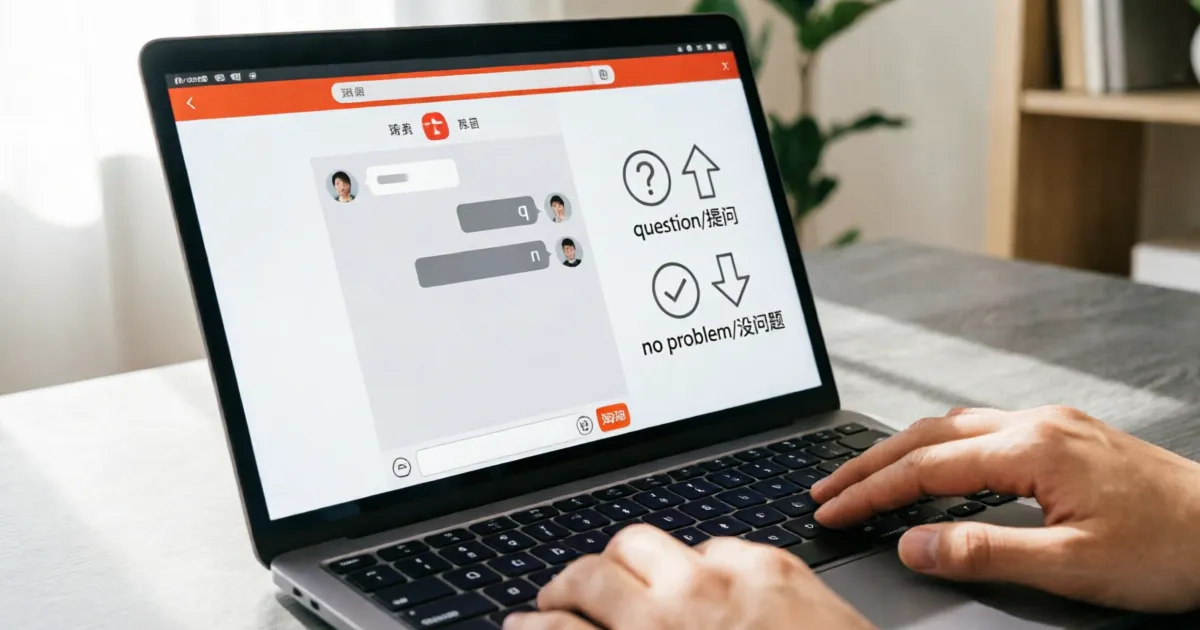 Vad betyder qīn 亲 i Taobao-chattar?