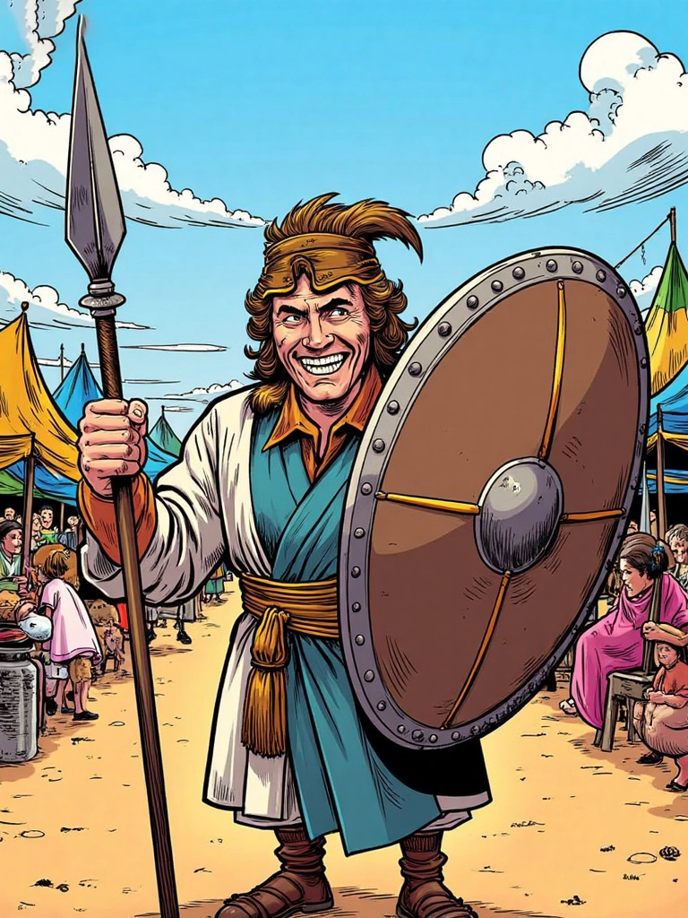 RPLschool Mandarin learning — Chinese idiom “自相矛盾” (zì xiāng máo dùn), meaning to contradict oneself, from a Warring States story about a spear and shield.