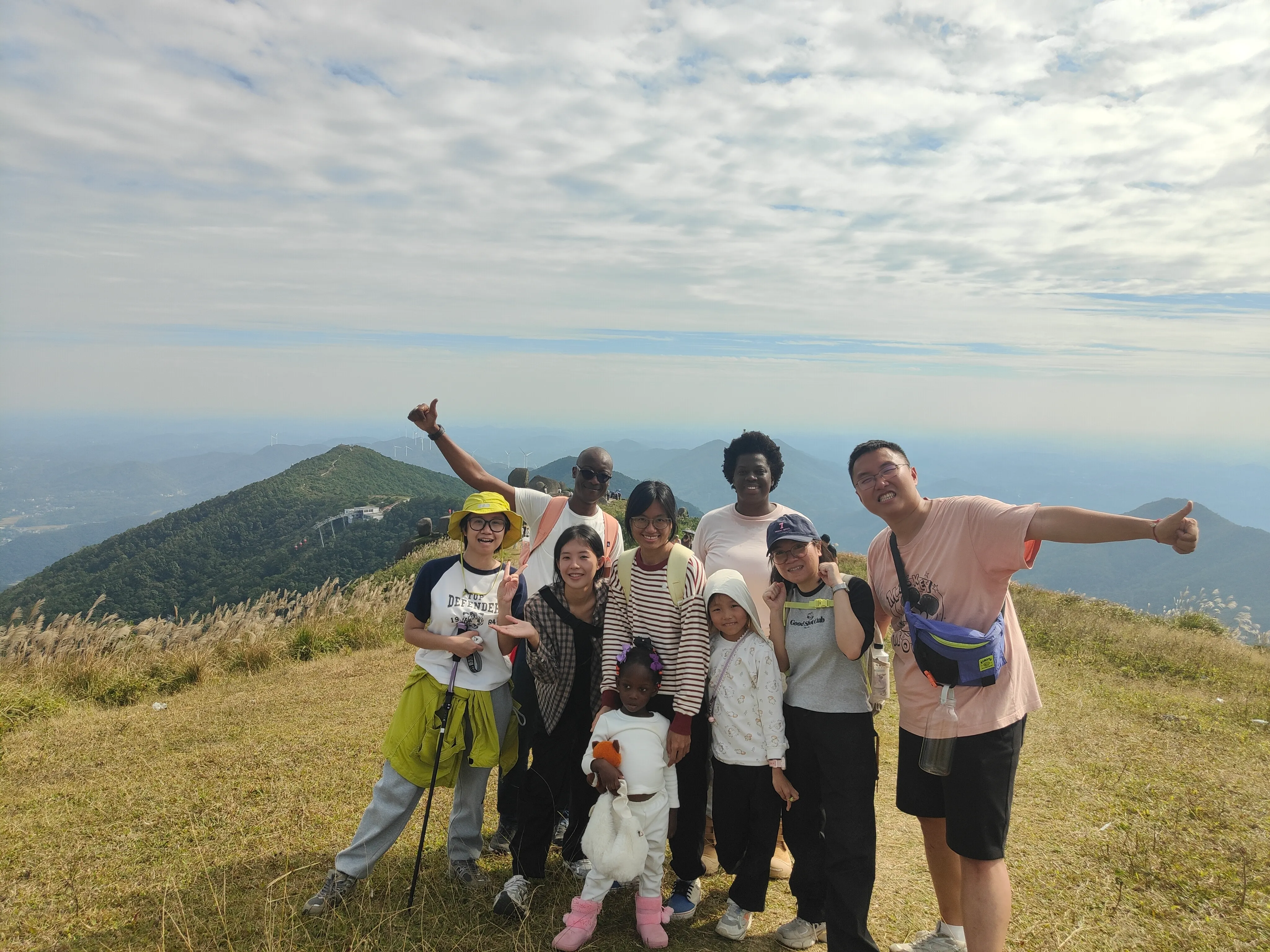 Mountain top view excursion