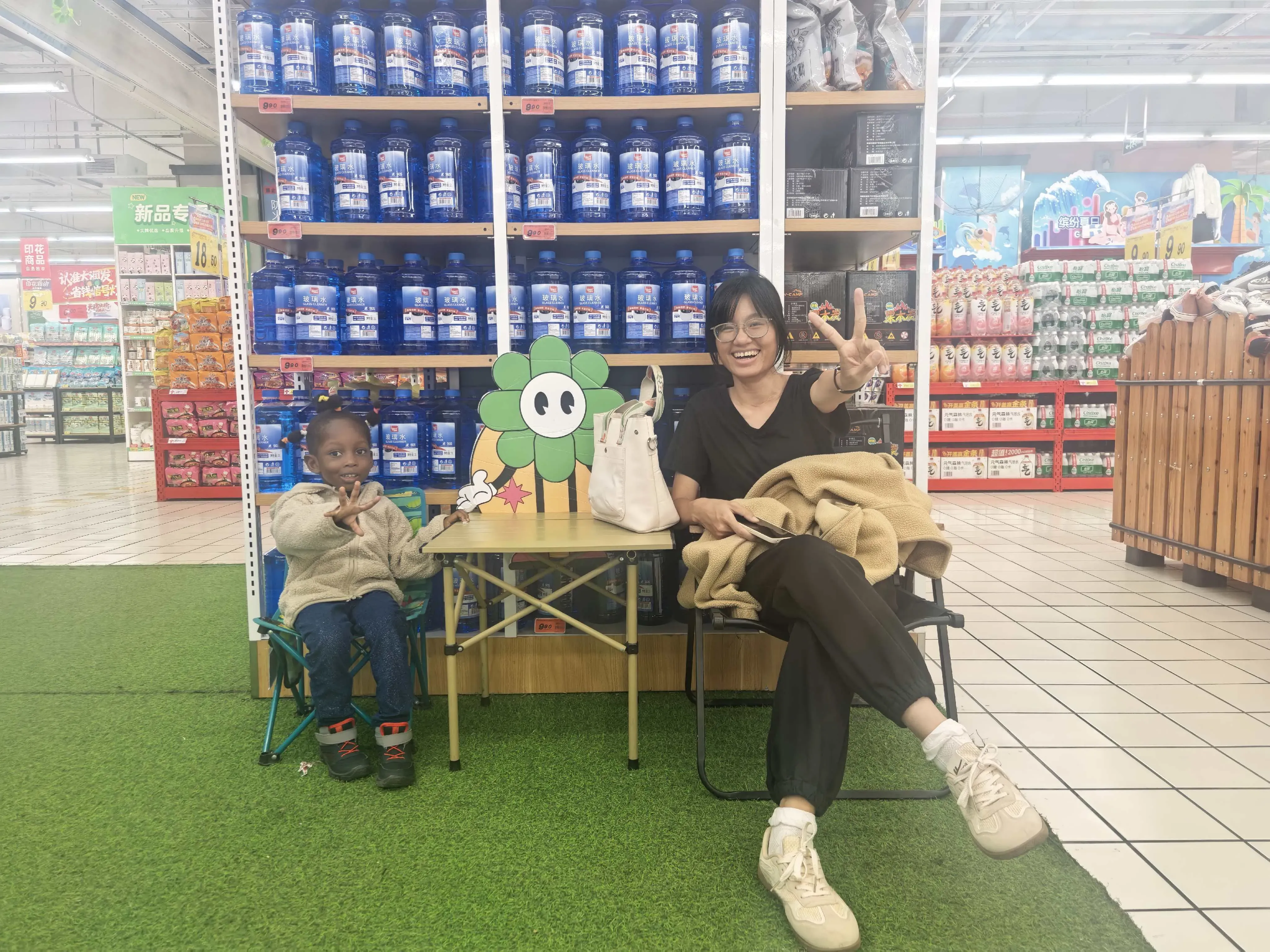 Supermarket language practice and local life in Beihai